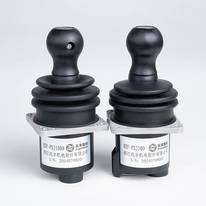 Antisladd elektriskt kontrollhandtag för industrifordon