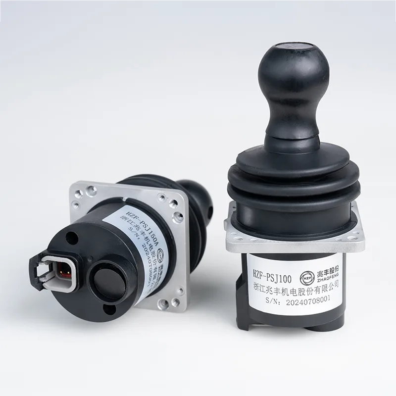 Vattentätt elektriskt kontrollhandtag för industrifordon